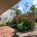 Apartment Eco-chic Design Wrapped In Nature's Elements By Stella Tulum