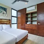 Private Pool And Rooftop In Aldea Zama, 24 7 Security In A Gated Community 15 Apartamento