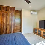 Nuuch Classy Ph W/ Private Pool/rooftop, Aldea Zama Apartamento *