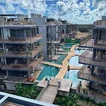 Luxury Condo In Tulum Cenote Retreat With Private Pool & Infinity View