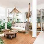 Charming Boho Entire W Patio Swing Apartment Tulum