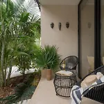 Estudio Luxury Con Acabado De Chukum Encantador En Tulum