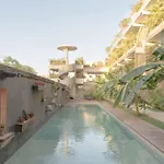 Estudio con terraza vistas a la alberca-La Veleta