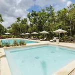 Close To Cenotes Private Pool 24hr Hr Security Gym Yoga Apartment Tulum