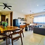 Villa 4 Bedroom Deluxe Penthouse With Private Roof Garden With Pool In Aldea Zama Tikal 17 Tulum