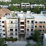 Aldea Zama Loft With Pool 10Min Away From The Beach