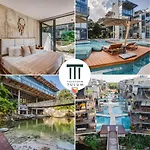 Apartamento Classy 1br On Private Cenote Big Gym Roof Pool *
