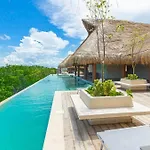 Stunning 2 Bedroom Apartment At Condo With Best Tulum Infinity And Jacuzzi By Waves Management