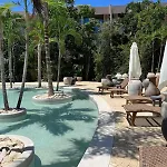 Romantic Design With Pool Island