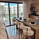 1 Bedroom With King Bed And Balcony With Amenities View
