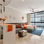 Estudio Totalmente Equipado Aldea Zama Apartamento *