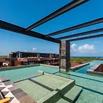 Amira - Stylish Penthouse With Rooftop Pool & Sea Horizon Apartamento Tulum