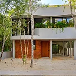 Villa Luxury 4br Eco 10ppl Outdoor Pizza Oven - Private Pool & Jacuzzi Tulum