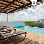 Modern Ph With Private Pool In Tulum, 2 Bedrooms * Tulum