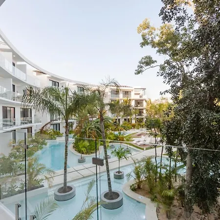 Your Place In Town With Pool, Coworking And Gym Located At Park Lagunas Tulum