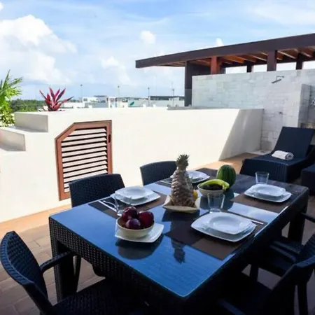 Penthouse Blue Luxury La Veleta * Tulum