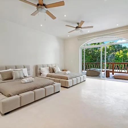 Casa Vida Luxury 6bd 7br Sleeps Up To 19 In Aldea Zama * Tulum