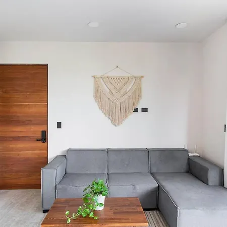 Modern And Fresh In Aldea Zama Apartment
