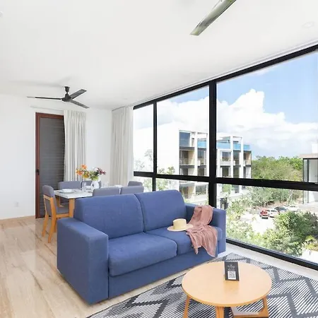Stylish 4br Ph Wprivate Rooftop Pool In Aldea Zama *