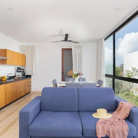 Apartment Stylish 4br Ph Wprivate Rooftop Pool In Aldea Zama