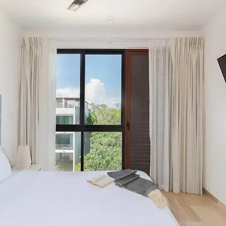 Apartment Stylish 4br Ph Wprivate Rooftop Pool In Aldea Zama