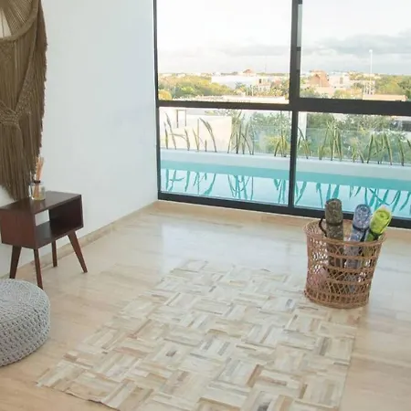 Stylish 4br Ph Wprivate Rooftop Pool In Aldea Zama *