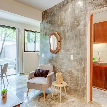Private Patio Plunge Pool & Electricity Included Apartment Tulum