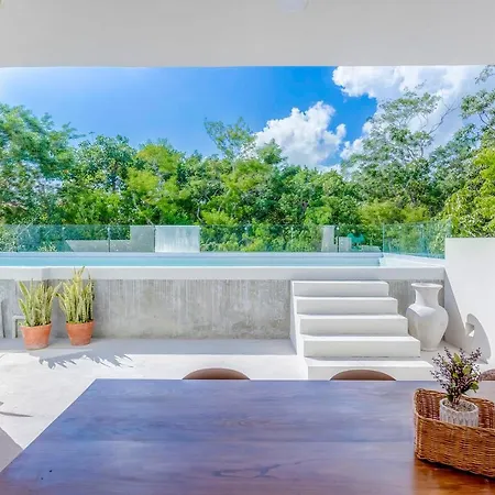 Private Patio Plunge Pool & Electricity Included Apartment Tulum