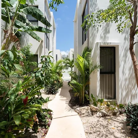 Casa Harmony- Relaxing Townhouse With Pool & Fast Internet 500mb Apartment Tulum