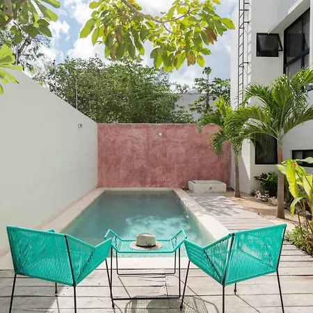 Casa Harmony- Relaxing Townhouse With Pool & Fast Internet 500mb Apartment Tulum