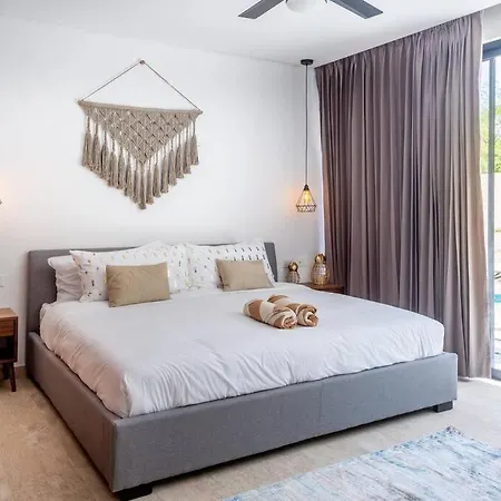 Baak- A104 Beautiful Studio 360º Rooftop Pool Gym Fast Wifi * Tulum