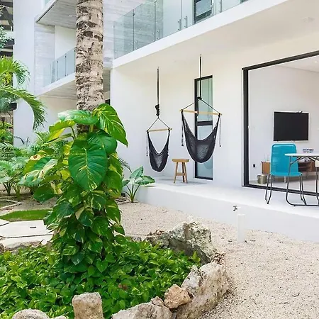Baak- A104 Beautiful Studio 360º Rooftop Pool Gym Fast Wifi Tulum