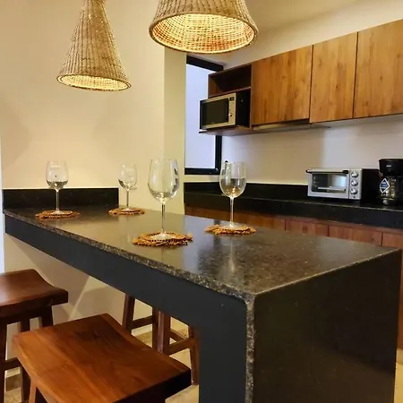Apartment Aldea Zama 2br /private Plunge Pool/gym/roof