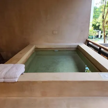 Aldea Zama 2br /private Plunge Pool/gym/roof Apartment Tulum