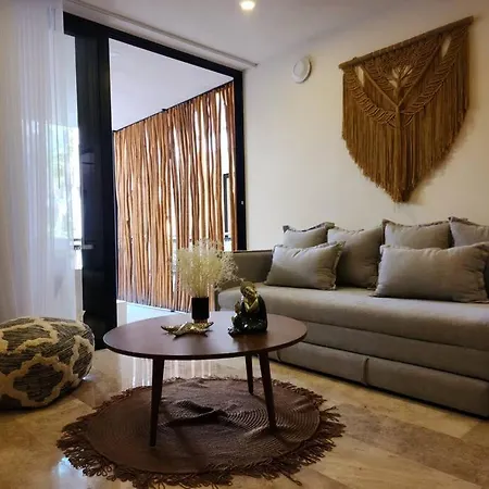 Apartment Aldea Zama 2br /private Plunge Pool/gym/roof *