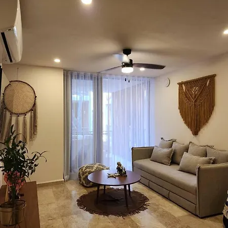 Apartment Aldea Zama 2br /private Plunge Pool/gym/roof *