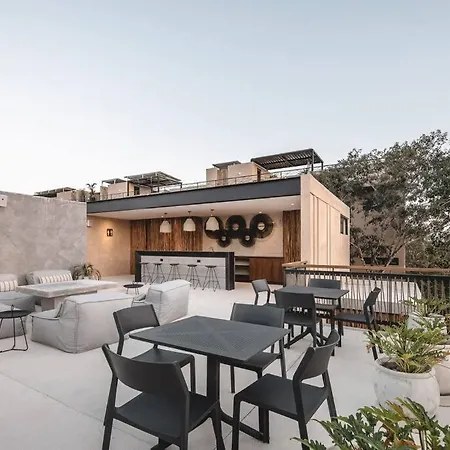 Aldea Zama 2br /private Plunge Pool/gym/roof Apartment