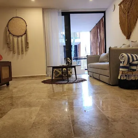 Aldea Zama 2br /private Plunge Pool/gym/roof Apartment Tulum