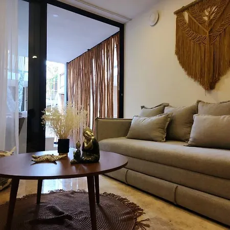 Apartment Aldea Zama 2br /private Plunge Pool/gym/roof *