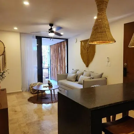 Aldea Zama 2br /private Plunge Pool/gym/roof Apartment Tulum