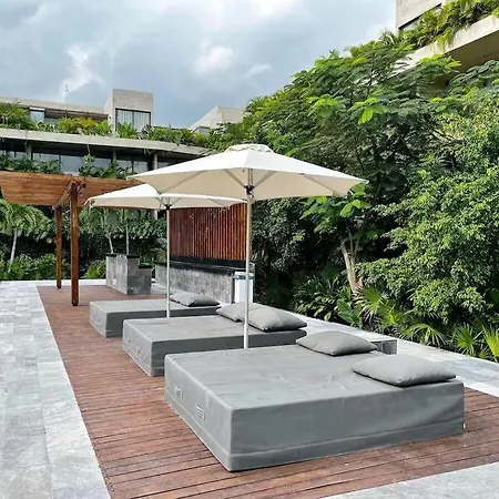 Lux Condo In Tulum W/Pool, Gym Apartment