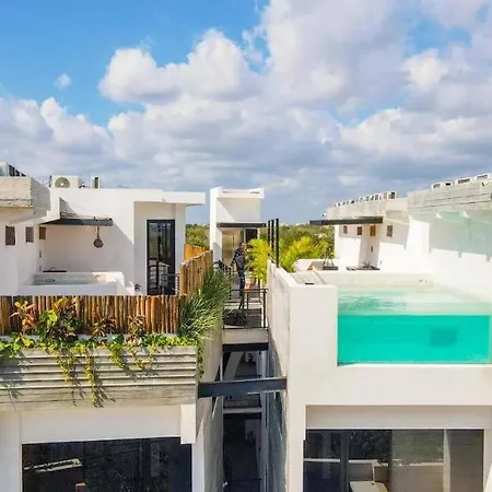 Lujoso Departamento Con Alberca Privada Pb2 * Tulum
