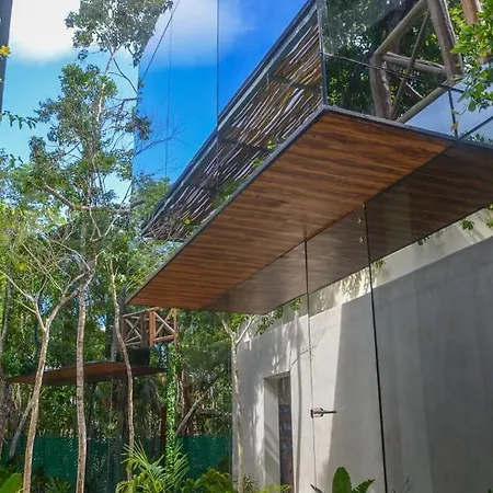 Cubo Invisible En La Selva Aparthotel Tulum