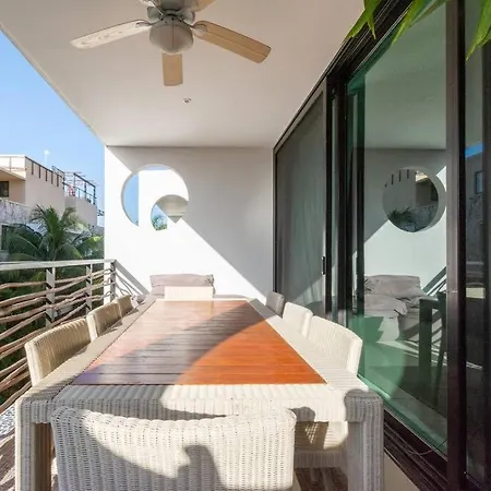 Apartment Ph @aldea Zama 4br 7 Beds/roof Garden Privado *