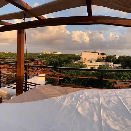 Apartment Ph @aldea Zama 4br 7 Beds/roof Garden Privado *
