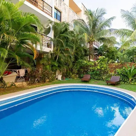 Ph @aldea Zama 4br 7 Beds/roof Garden Privado Apartment *