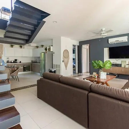 Ph @aldea Zama 4br 7 Beds/roof Garden Privado Apartment Tulum