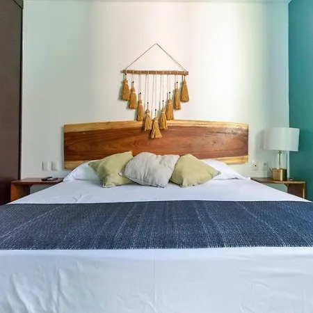 Ph @aldea Zama 4br 7 Beds/roof Garden Privado Apartment *