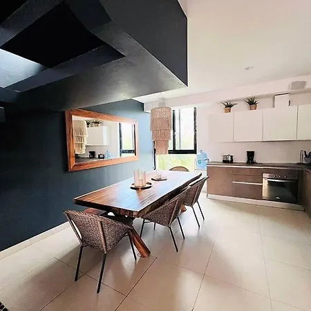 Apartment Ph @aldea Zama 4br 7 Beds/roof Garden Privado