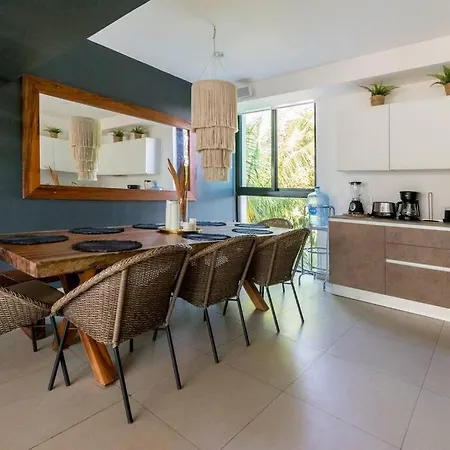 Ph @aldea Zama 4br 7 Beds/roof Garden Privado Apartment *